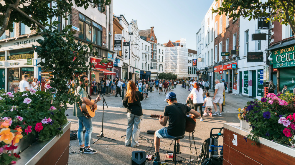 Grafton Street, Dublin, Ireland